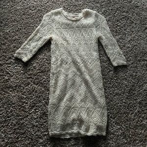 A cream colored formal kids dress!